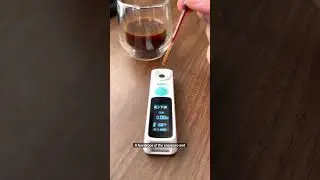Measuring Espresso Extraction with a Refractometer #shorts #espresso