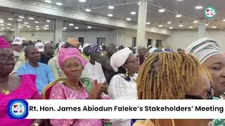 STAKEHOLDERS MEETING: Dr Abiodun Faleke (MHR) Unites Constituency #fypyoutube #fypシ #politics 