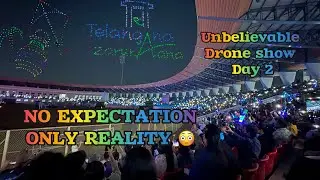 DRONE SHOW HYDERABAD 2026 DAY 2 |SKY JUST BROKE THE INTERNET! 🚁🔥