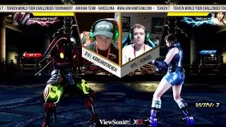 Tekken World Tour - Losers Final - KaneandTrench(Yoshimitsu) vs Fergus(Asuka)