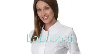 Treat in Style Elegant Lab Coat White | scrub-supply.com