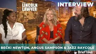 The Lincoln Lawyer interview with Becki Newton, Angus Sampson & Jazz Raycole