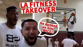 Craziest Gym Takeover Ever In Texas! (5v5 Basketball)