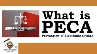 What is PECA? | General knowledge | current affairs | bpsc