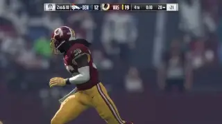 Madden 18 - Denver Broncos vs Washington Redskins - Full Game Simulation Nation