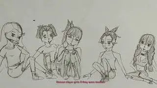 All of My Demon Slayer Fan art #demonslayer #kimetsunoyaiba #anime #fanart #drawingprogression