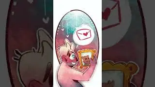 Sending love 💌 #romantic #animation #loop