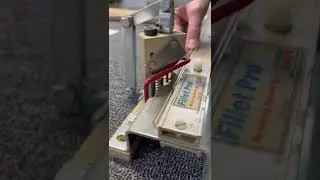 Custom Framing , cutting a fillet