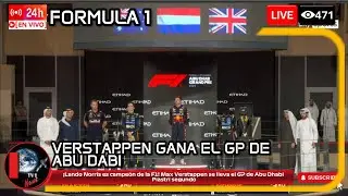 Lando Norris is F1 champion! Max Verstappen wins the Abu Dhabi GP, Piastri finishes second.