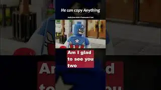 He Can Copy Anything #lego #animation #marvel