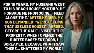 I Opened My Dead Husband’s Secret Basement, What I Found Inside SHATTERED MY WORLD!