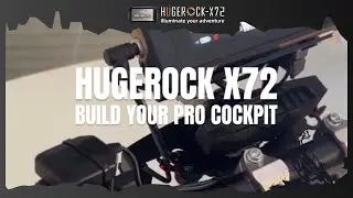 BUILD YOUR PRO COCKPIT #HUGEROCK #HUGEROCKX72 #rallyracing  #adventure #navigation #motorcycle