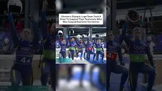 ukraine luge knee protest