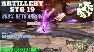Artillery STG 19 DDJ+0, Detonating Arrow 808% Novice Gear - Dragon Nest SEA