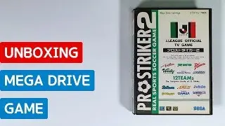 J.League Pro Striker 2 (MEGA DRIVE, Japan) - Unboxing