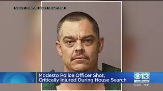 Modesto Police Officer Shot During House Search