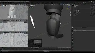 Ocean Golem Model - Part 2 | Detail Blocking