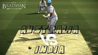 Don Bradman Cricket 14 PS4 1080P 60FPS Gameplay | Australia vs India | Online