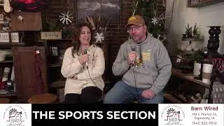 The Sports Section live from Barn Wired