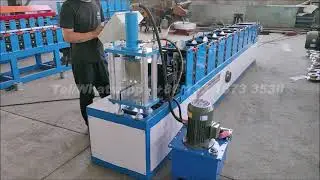 Roll Former to make U channel / U channel for Slik Fishing Net