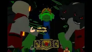 Shiny Hades Team OP Gift to Fart for Lion Taming Workout Island Roblox
