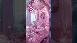 glittering bedrooms🌌💖choose according to your names first alphabet letter #shorts #dress