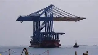 ULTRA MODERN CRANES ARRIVE AT TEMA PORT EXPANSION PROJECT