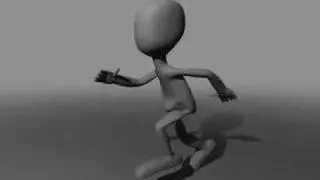 run and jump 3d animation