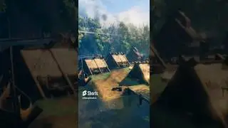 Valheim Portal 3 Christian city  #build #showcase #valheim