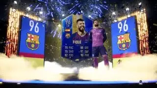 FIFA 19 OMFG I PACKED 96 TOTS PIQUE!!!