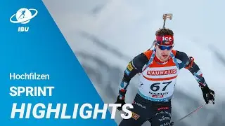 World Cup 23/24 Hochfilzen: Men Sprint Highlights