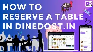 how to reserve a table using dinedost.in || restaurant management software