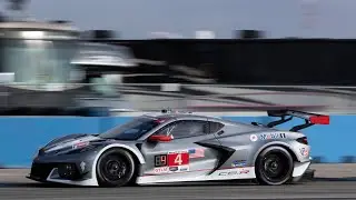 2021 12 Hours of Sebring - #4 Corvette C8.R Onboard start to Hour 2