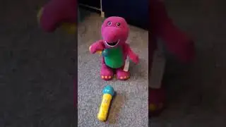 Barney Sing With Me Interactive Dancing Singing Microphone 2007 Toy Rare 11