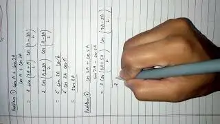 5 Problems = 1 Solution | Transformation Formulae sin&cos | Maths | Class 11 | NCERT | Chapter 8