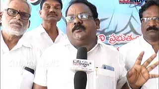 RTC Employees relay hunger Strike at RM office Mahbubnagar