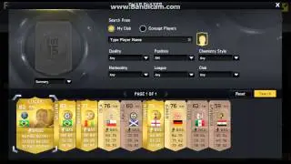 AMAZING 25K HYBRID FIFA 15 SQUAD BUILDER