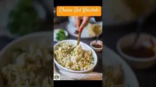 Healthy Chana Dal Khichdi 🍲 | High Protein Comfort Food #khichdi #instantpotrecipes