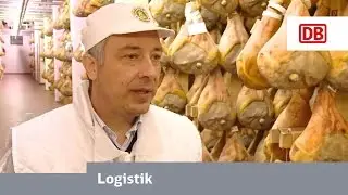 Parmaschinken auf Reisen mit DB Schenker