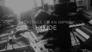 HOJDE   Backstage of an Improv - Nils Frahm Piano Day playlist 2017