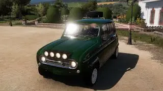 1968 Renault 4L Widebody Kit - hill climb