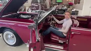 Startup Video - 1962 Lincoln Continental Convertible!