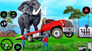 Wild Animals Transport Truck 3D - Real Cargo Truck Zoo Farm Transporter Driving - Android GamePlay
