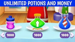 When you have Unlimited Potions - My Talking Tom 2 - GAMEPLAY 4U