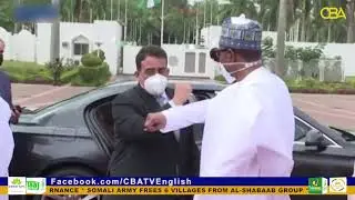 Nigeria: Buhari receives Libyan Prime Minister in Aso Villa