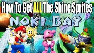 Super Mario Sunshine - Ultimate Guide to Unlock Noki Bay Shine Sprites