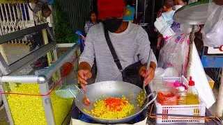 This Popular Afternoon Snack Is Just Like Corn! Butter Stir-Fried Corn | Cambodian Street Food