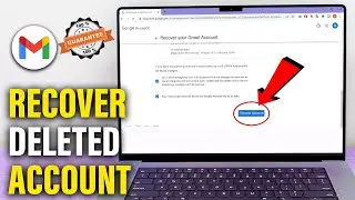 How to Recover Deleted Gmail Account 2026 PC/Laptop