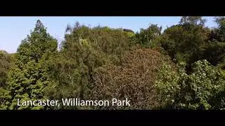 DJI Mavic mini. Cinematic look. Lancaster, Williamson Park