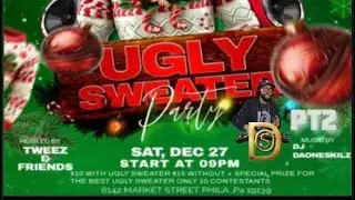 In the club vibes December 30, 2025 ugly sweater night pt1#party #twerking #music 